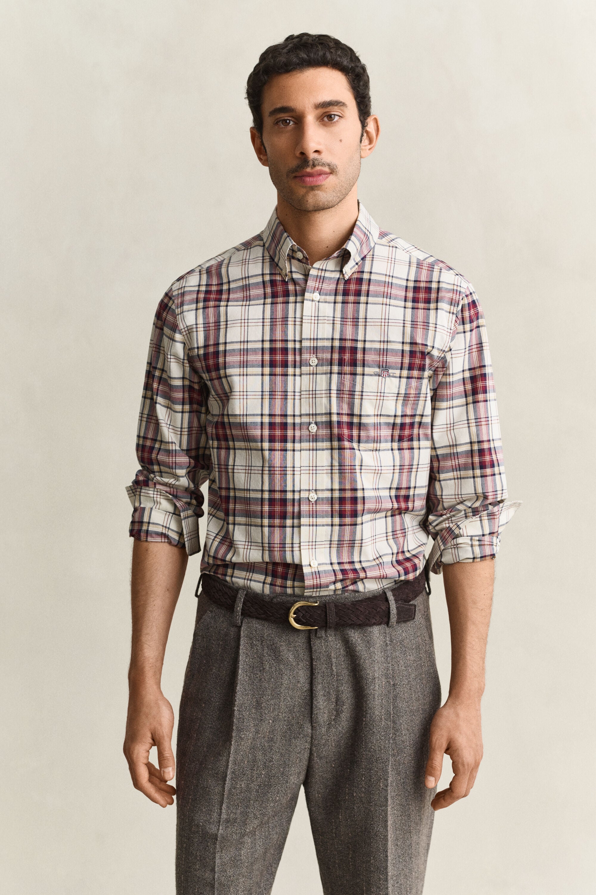 Checked Poplin Shirt