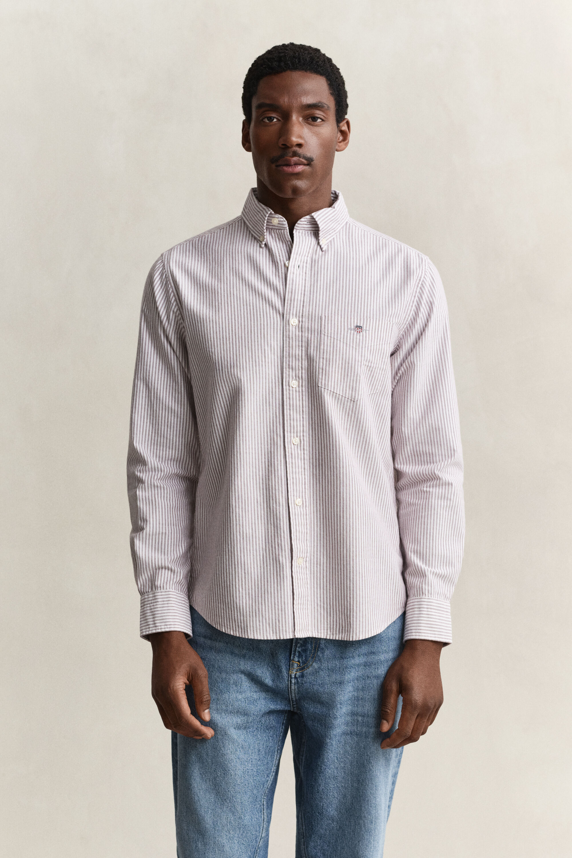 Classic Regular Striped Oxford Shirt