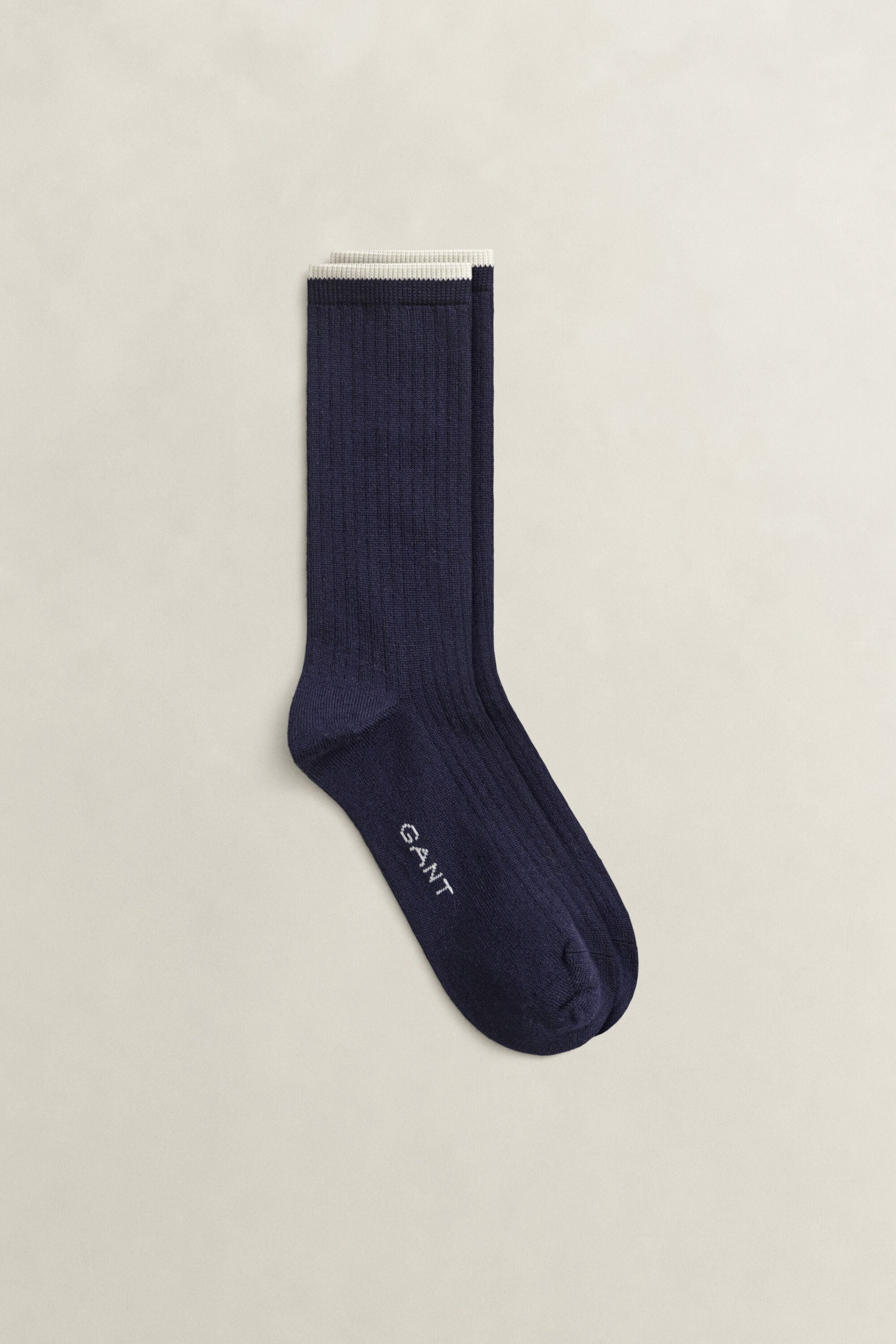 Merino Wool Blend Socks — EVENING BLUE