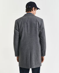 Two-Tone Wool Coat