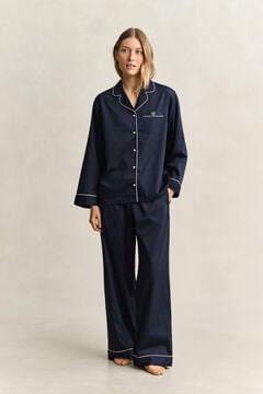 Satin Pajama Set — EVENING BLUE 7