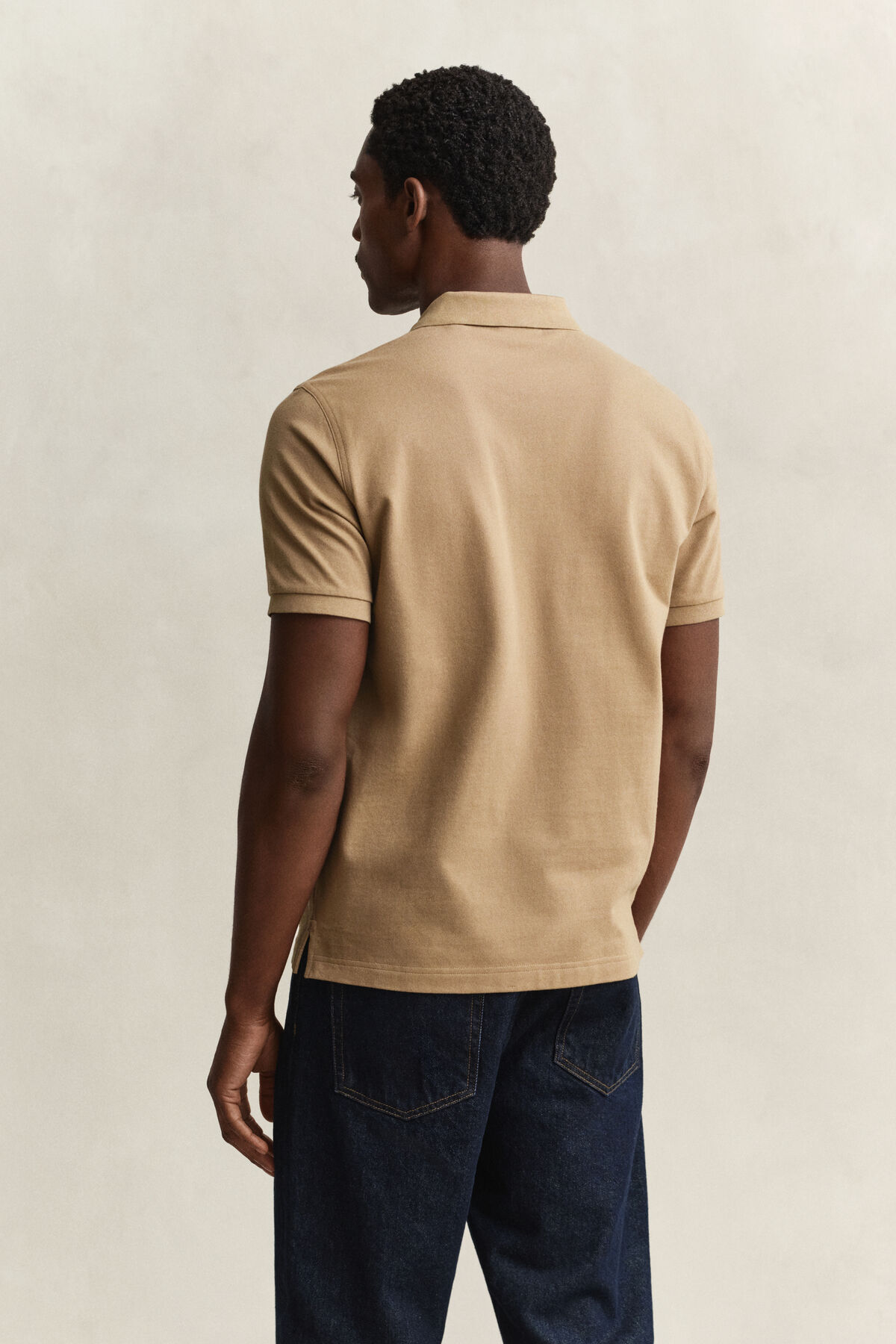 Classic Regular Polo Shirt — LIGHT TAUPE