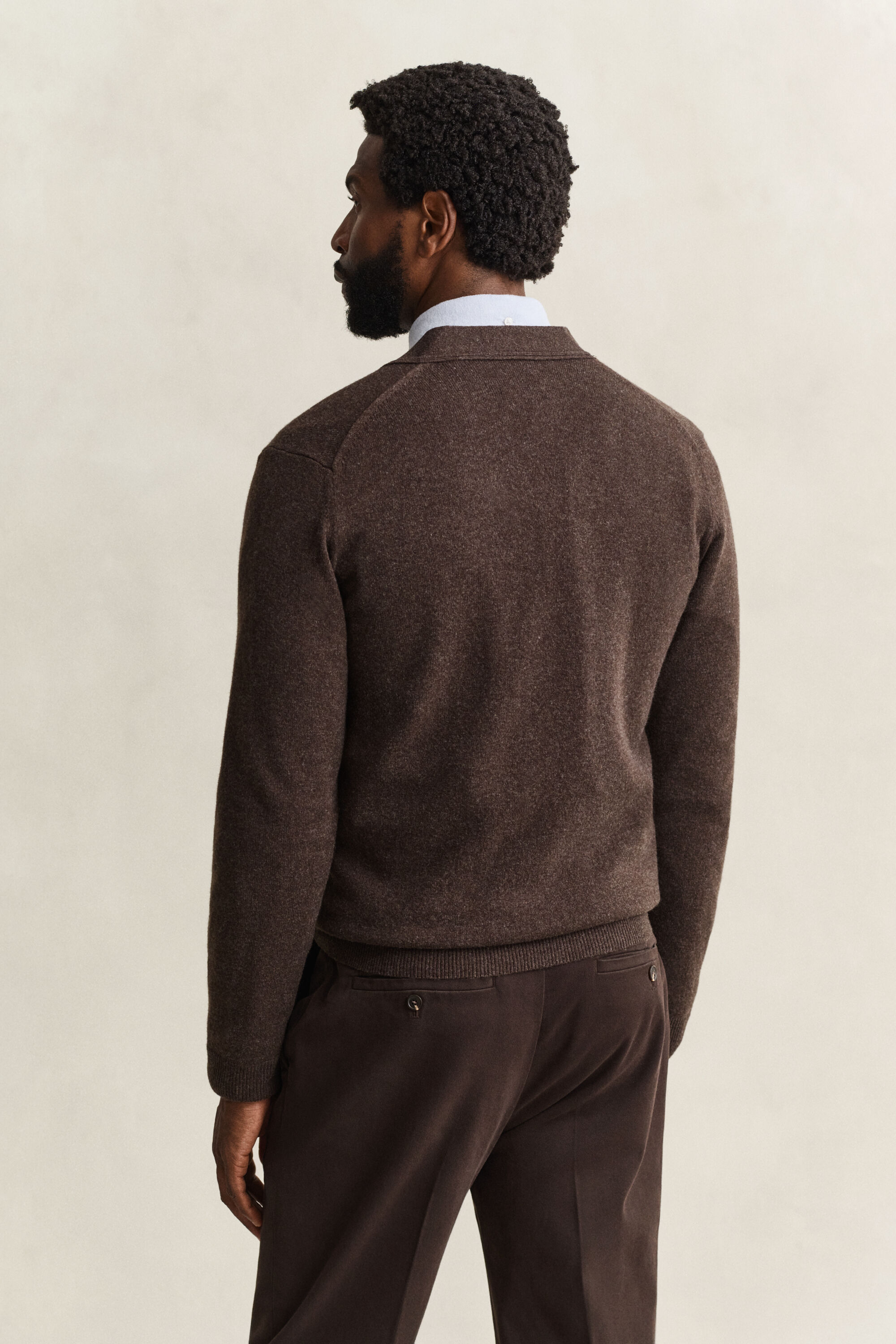 Lambswool V-Neck Cardigan