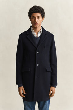 Wool Coat — EVENING BLUE 5