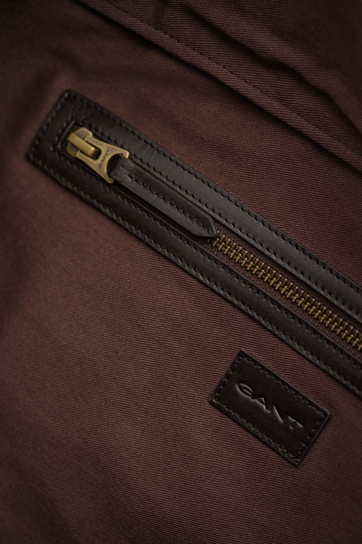 Suede Duffel Bag — SOIL BROWN
