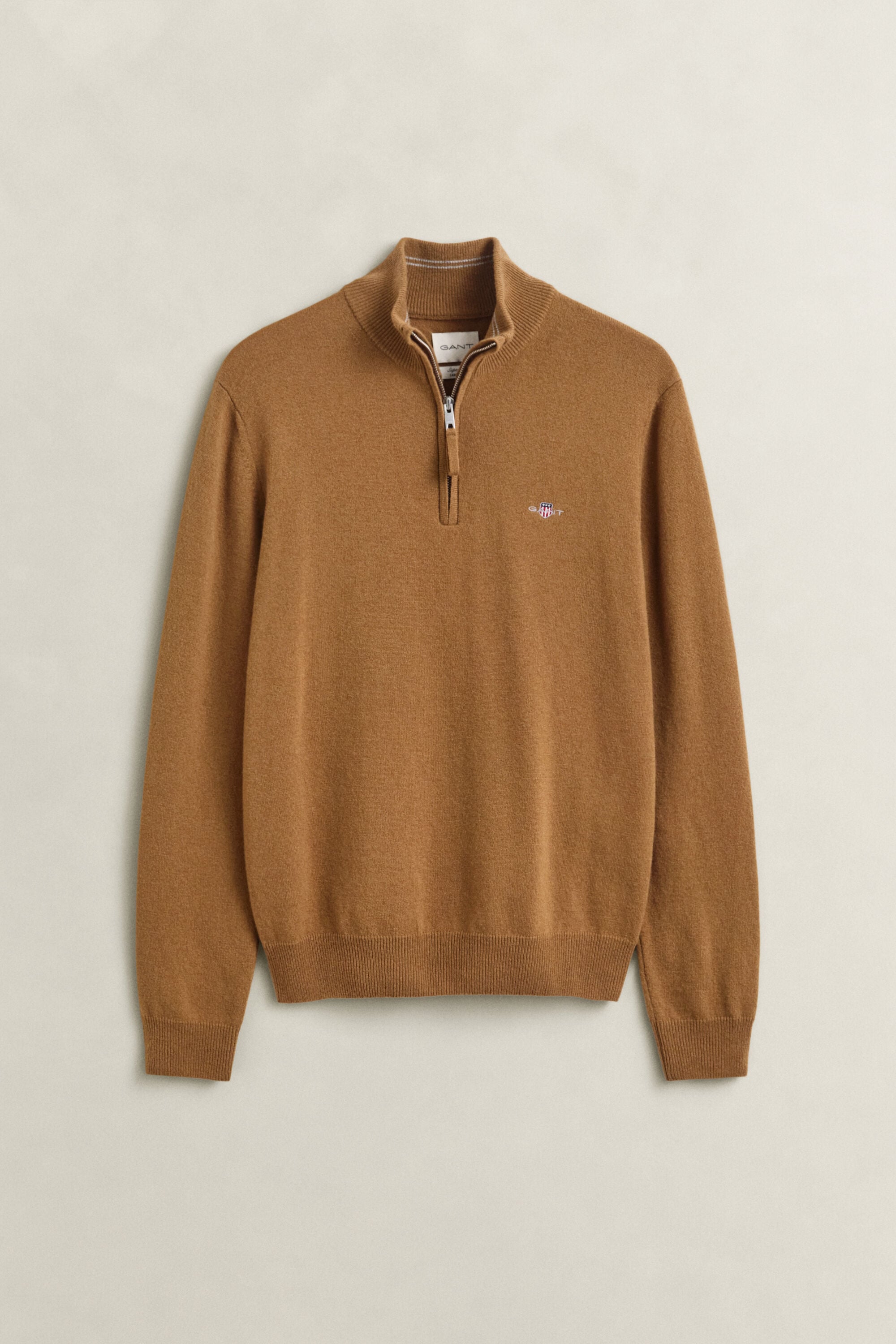 Lambswool Half-Zip Sweater