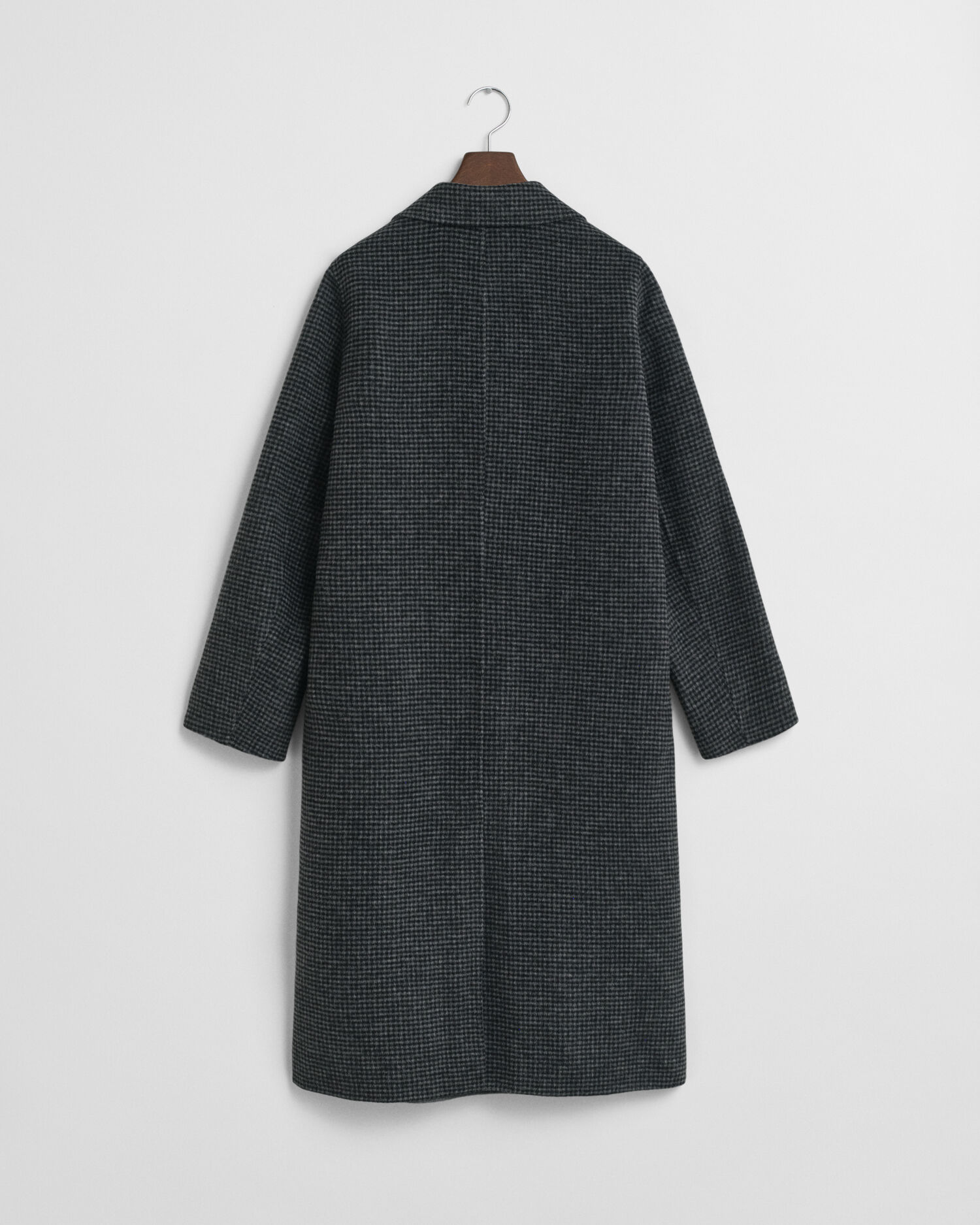 Checked Handstitched Coat