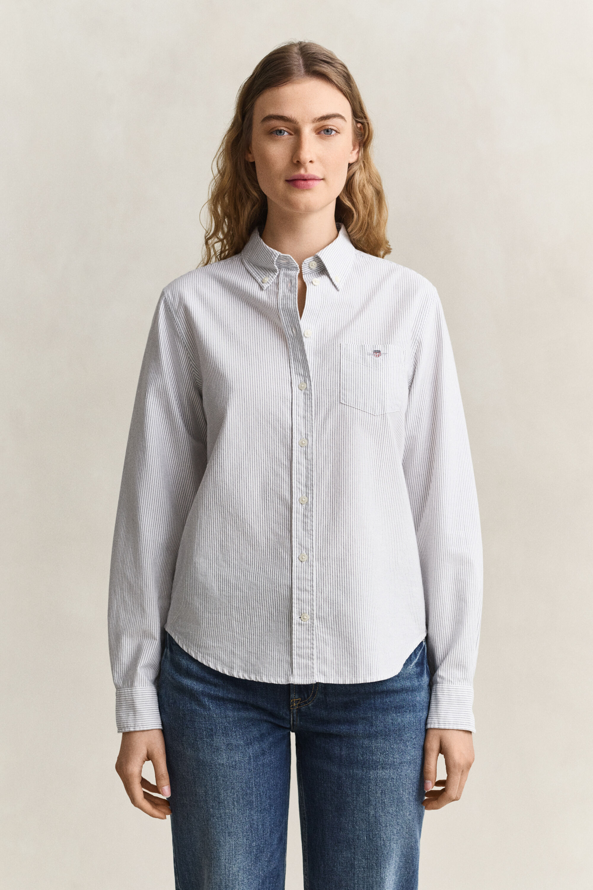 Striped Classic Oxford Shirt