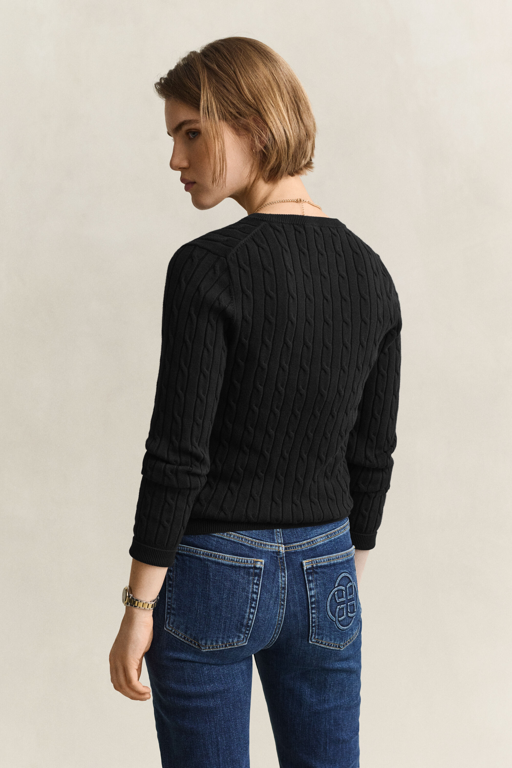 Classic Cable Knit Sweater