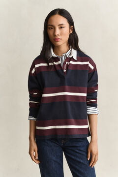 Striped Heavy Rugger — EVENING BLUE 5