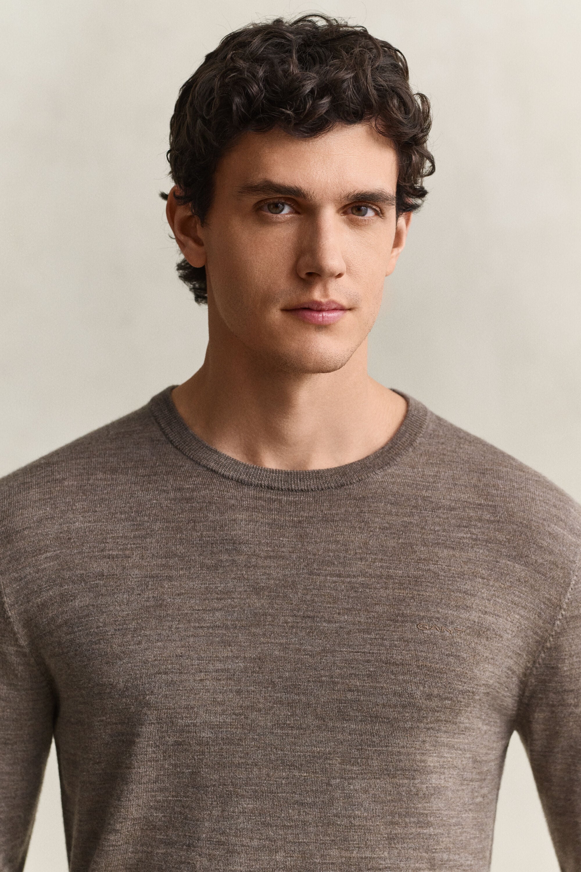 Merino Wool Crew Neck Sweater