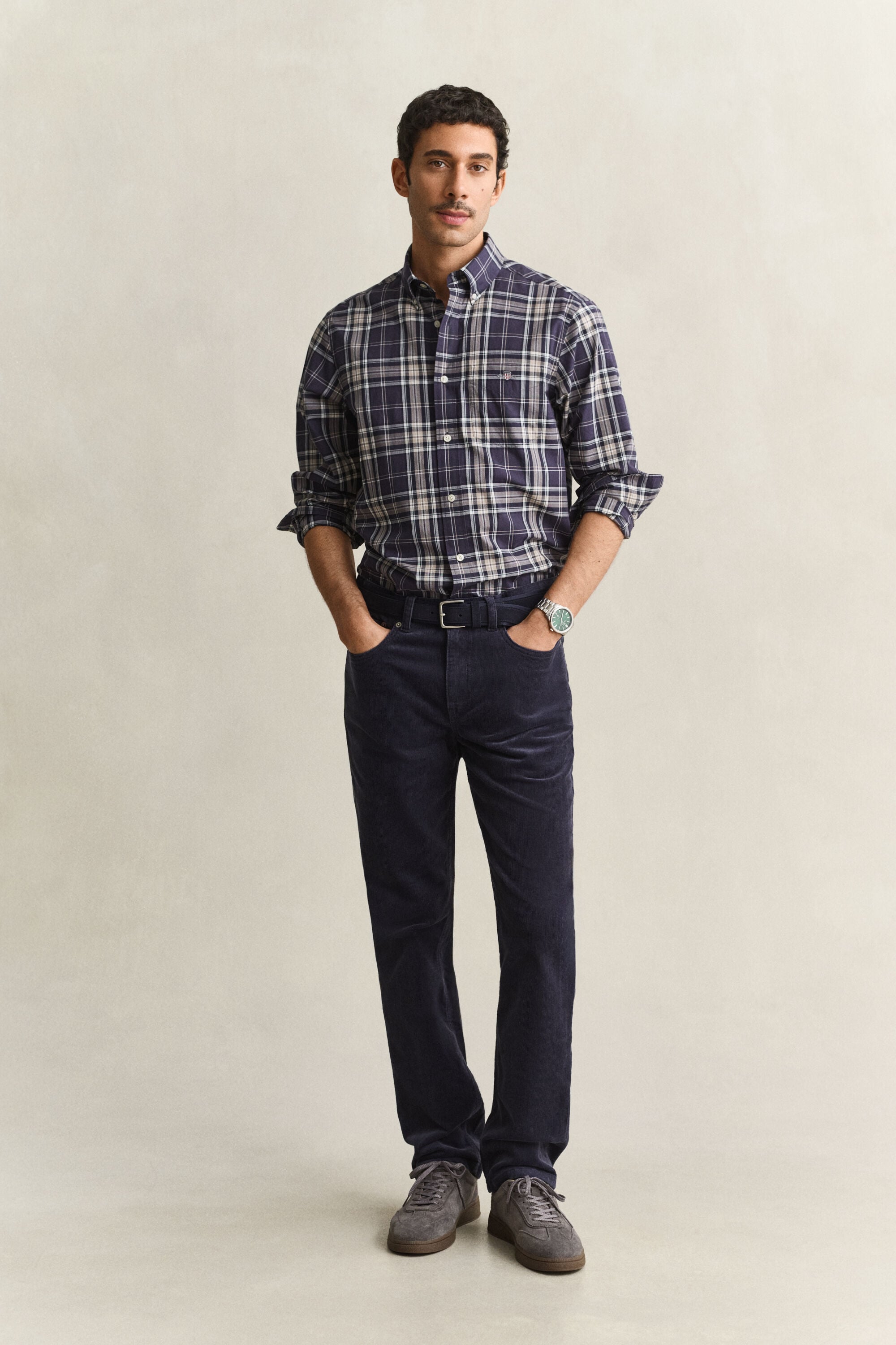 Checked Poplin Shirt