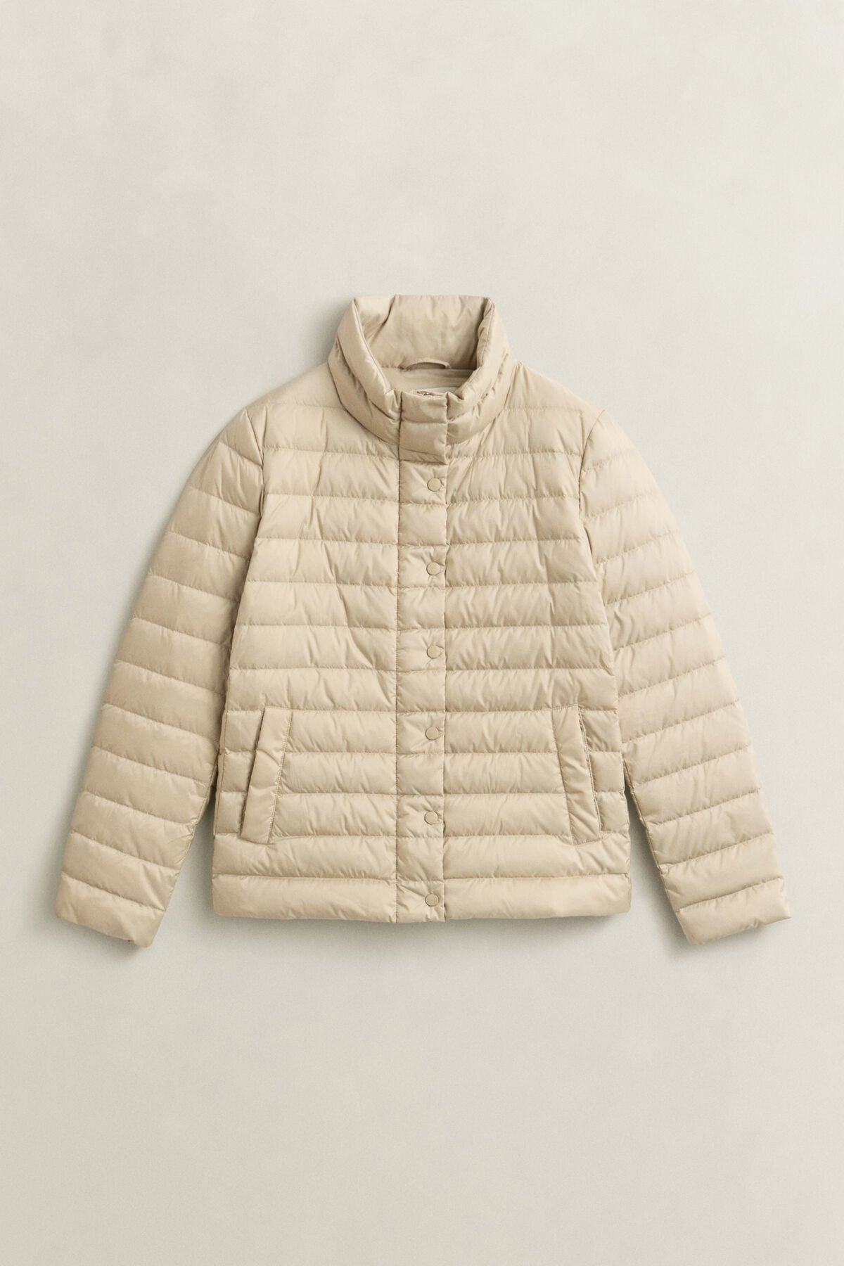 Light Down Jacket — OAT BEIGE