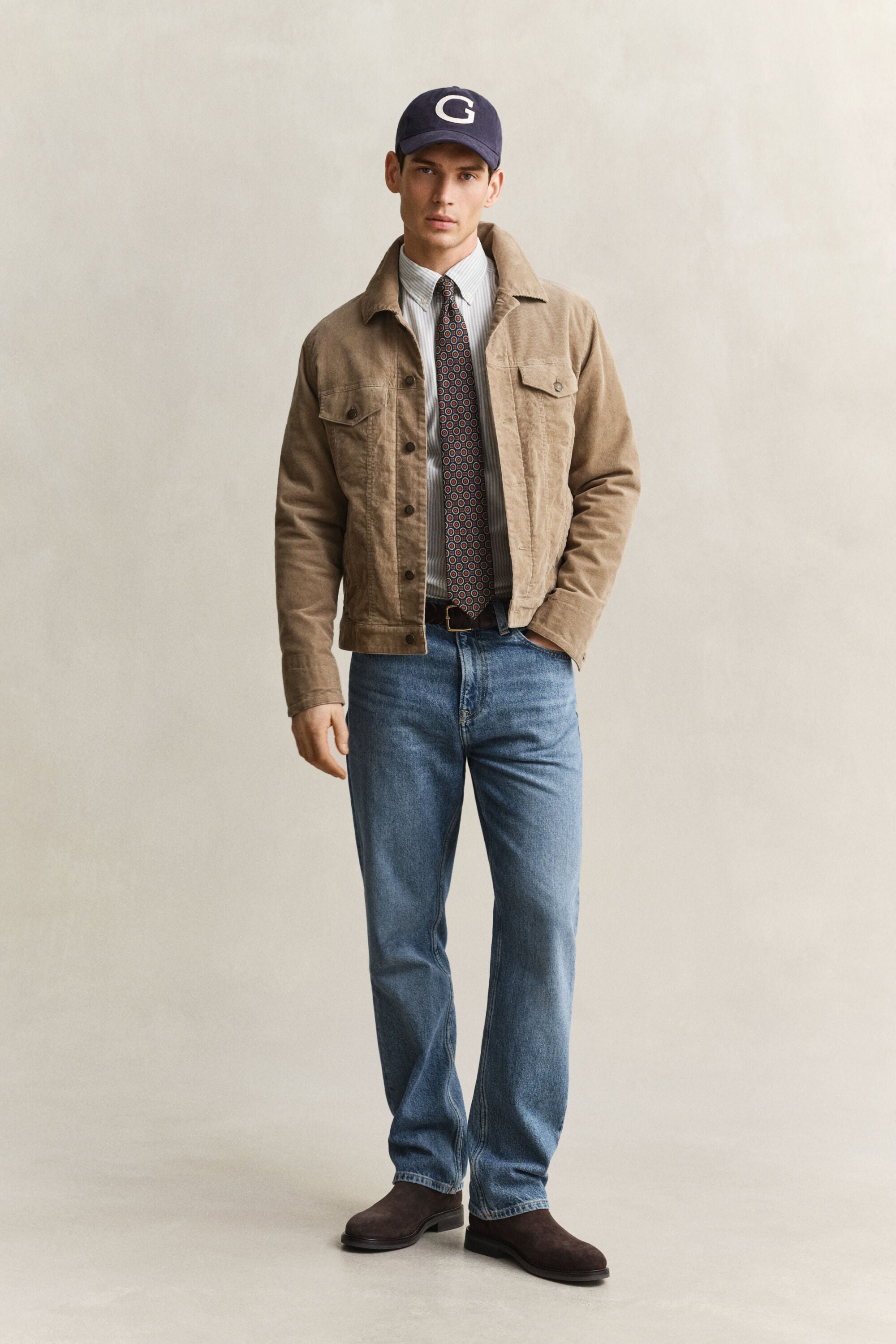 Banker Stripe Classic Oxford Shirt