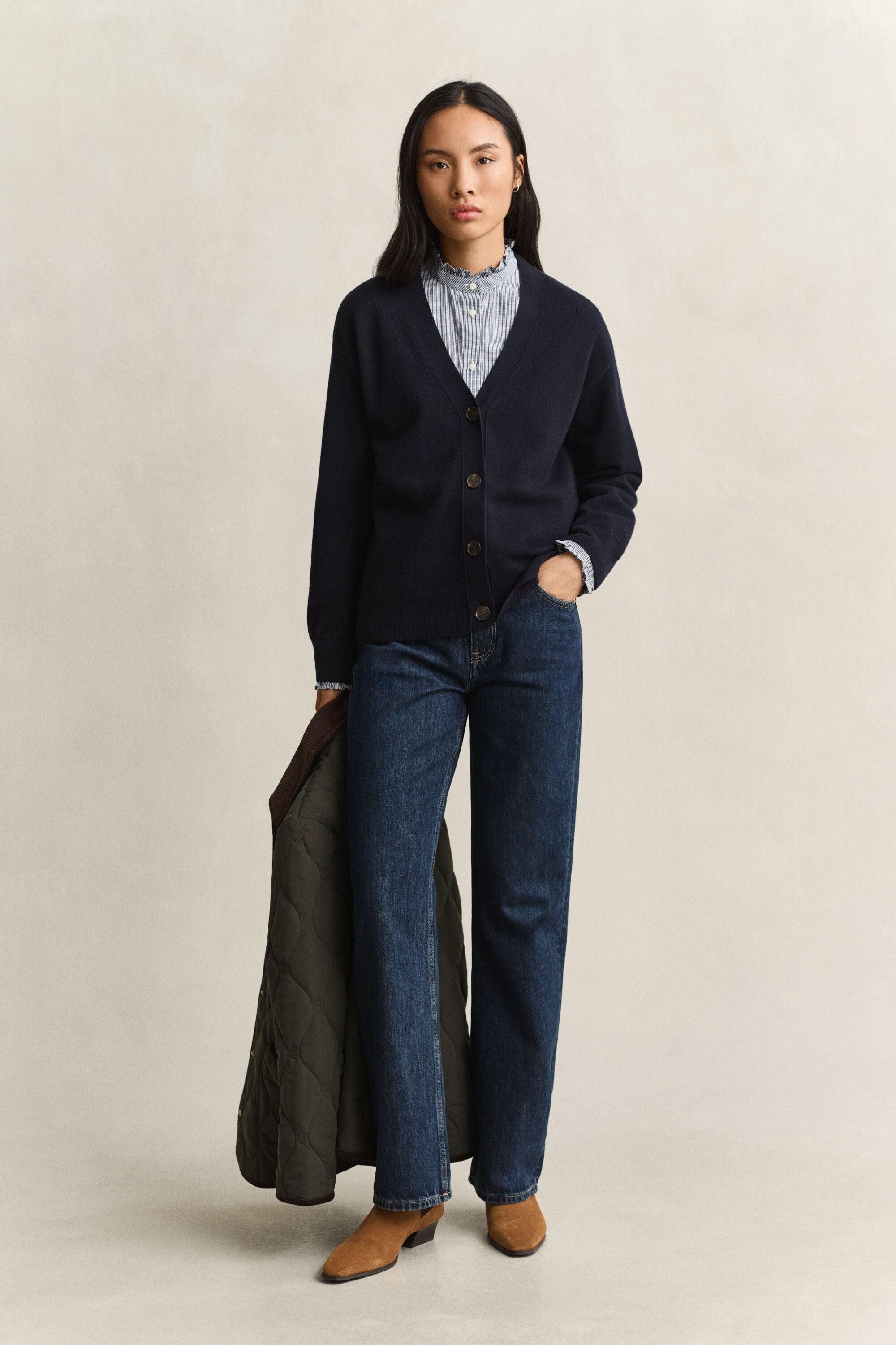 Superfine Lambswool Cardigan