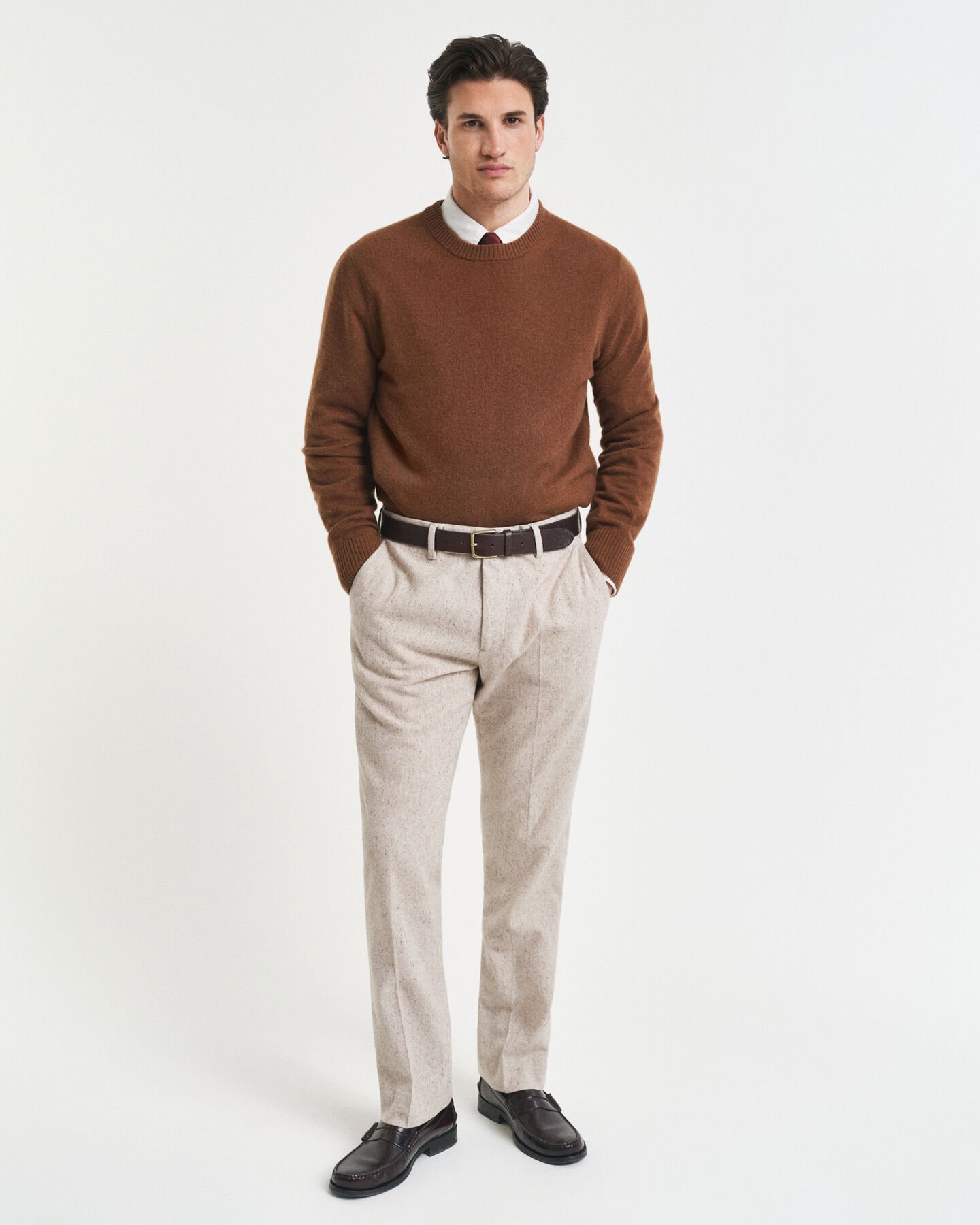 Slim Fit Donegal Suit Pants