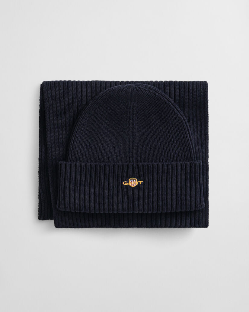 Shield Beanie & Scarf Gift Set
