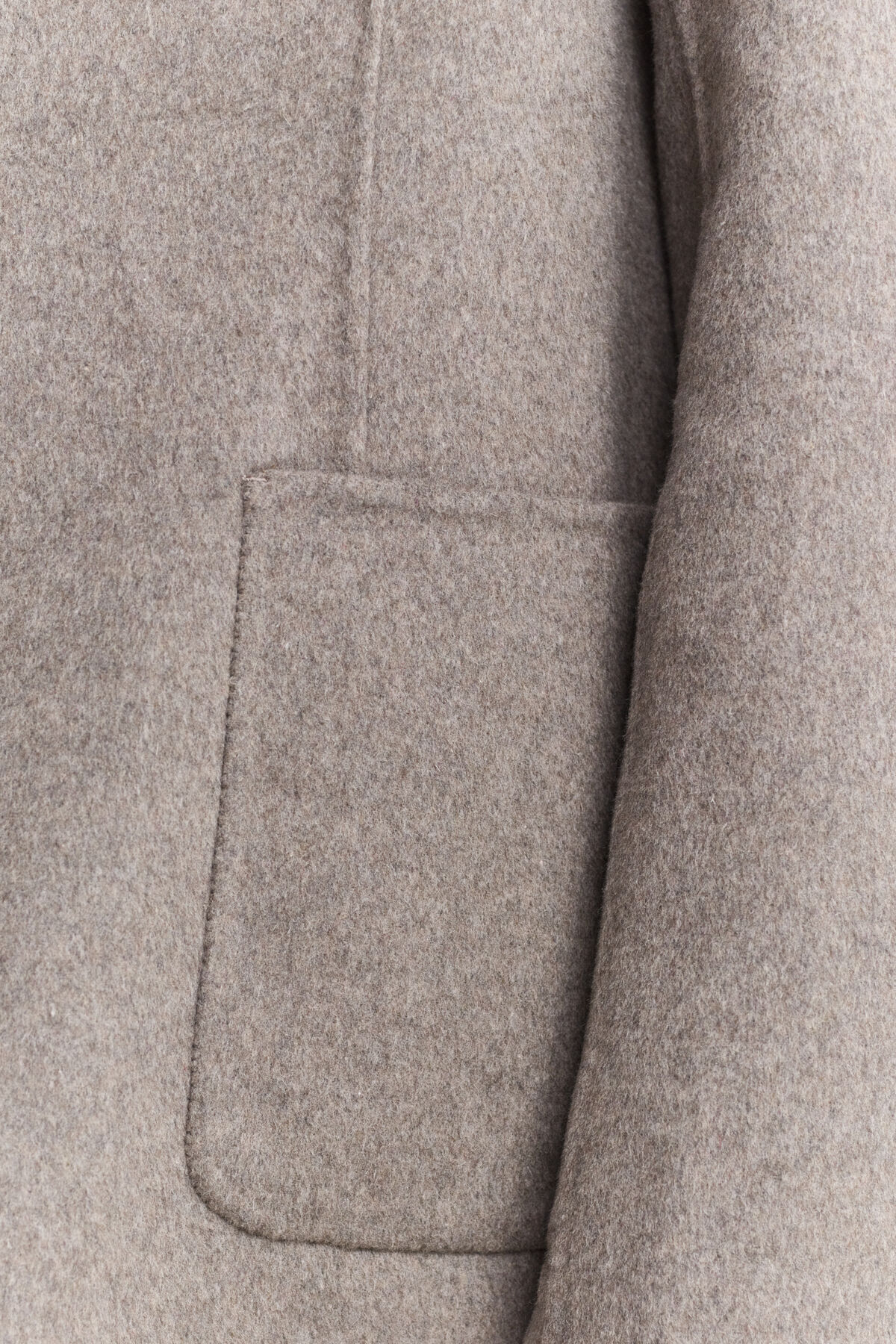 Handstitched Blazer — MIST TAUPE