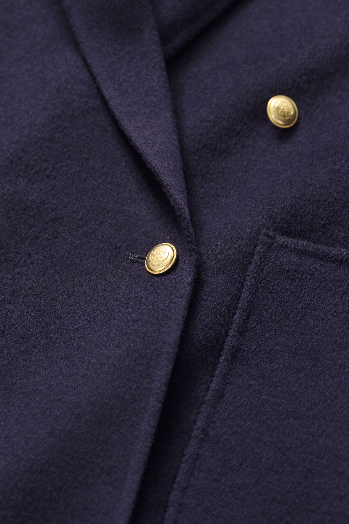 Classic Handstitched Club Blazer — EVENING BLUE