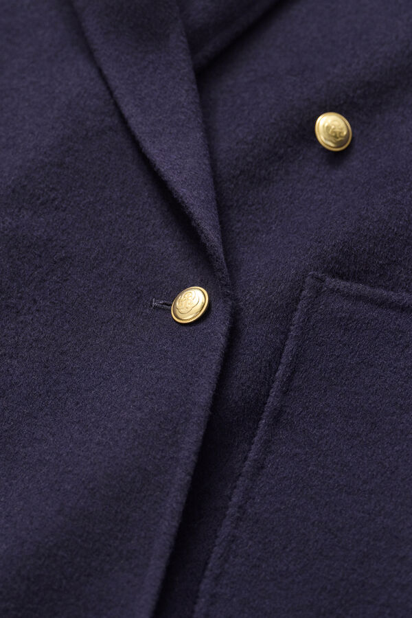 Classic Handstitched Club Blazer — EVENING BLUE