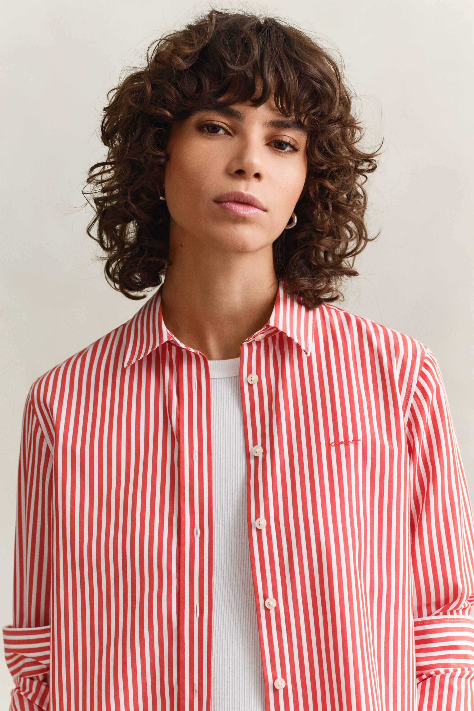 Regular Fit Classic Striped Poplin Shirt
