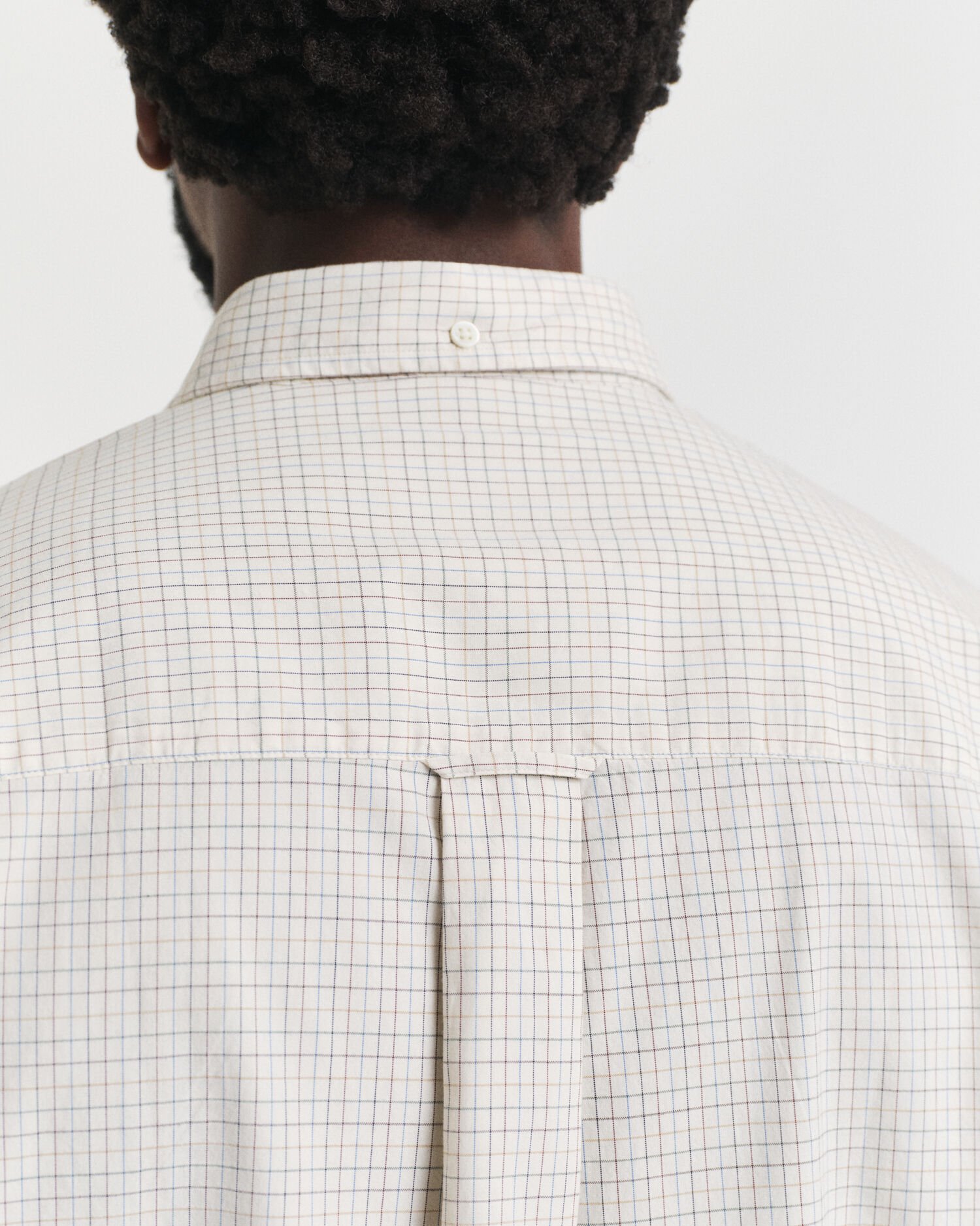 Oversized Fit Checked Luxury Oxford Shirt