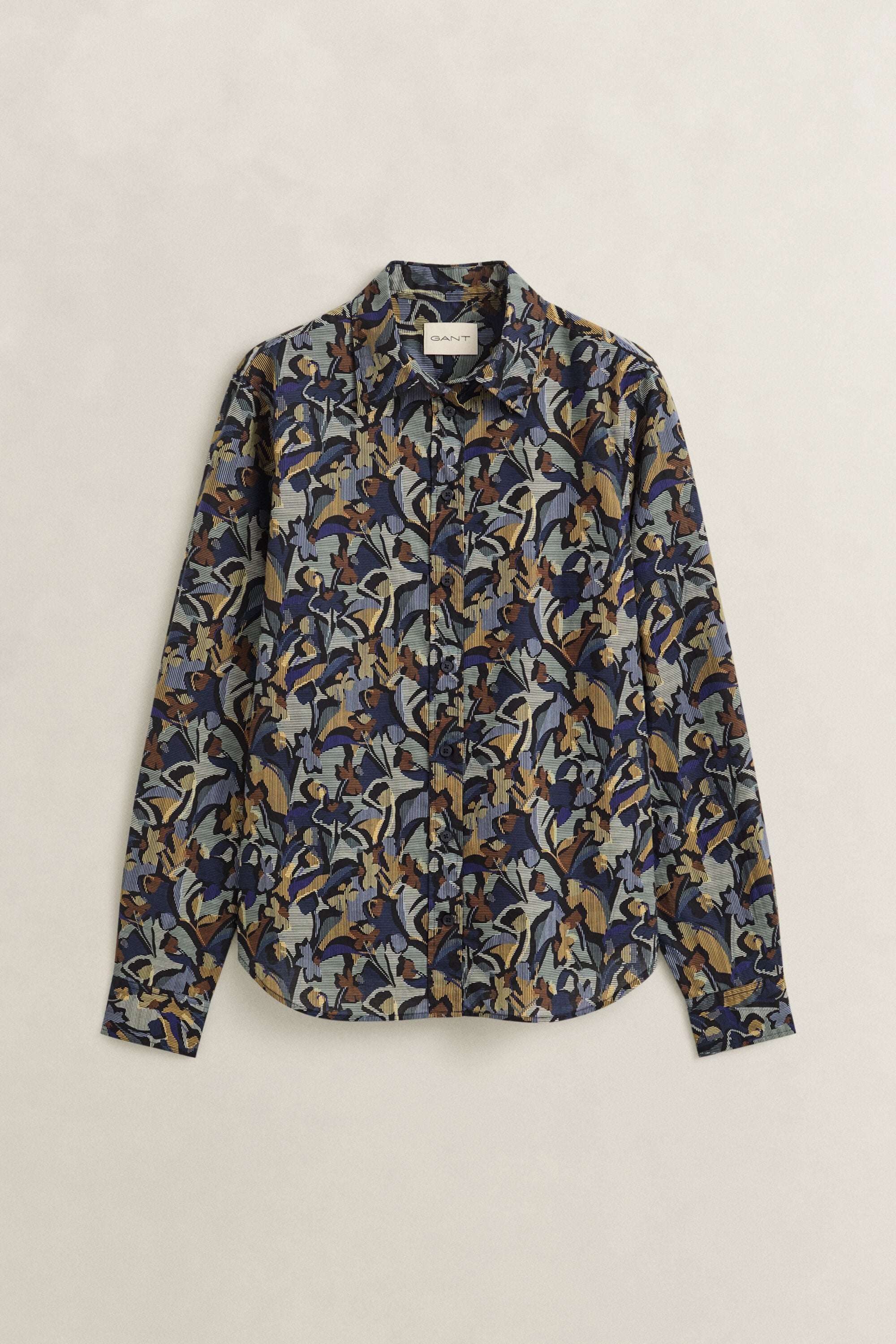 Printed Cotton Voile Shirt
