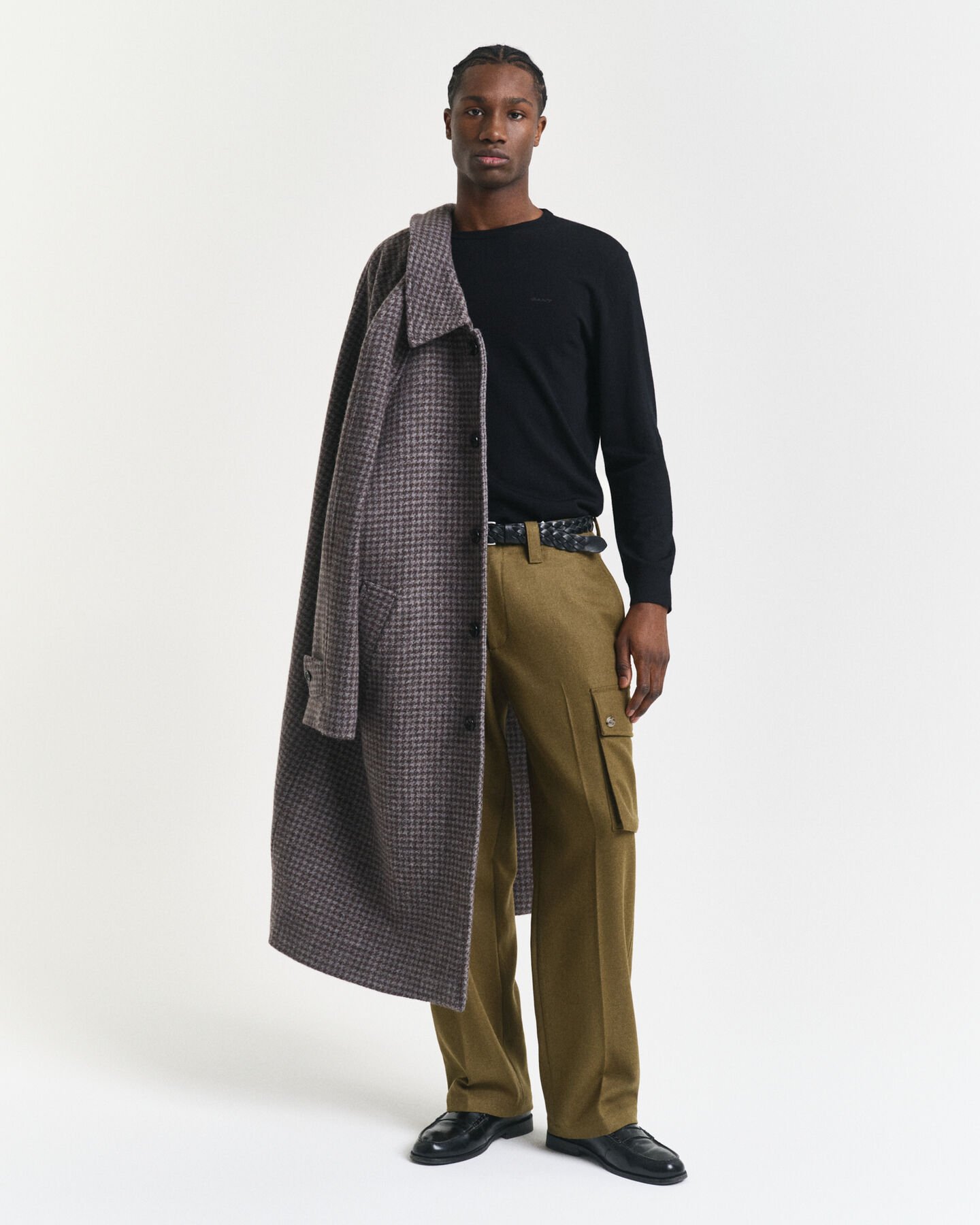 Merino Wool Crew Neck Sweater