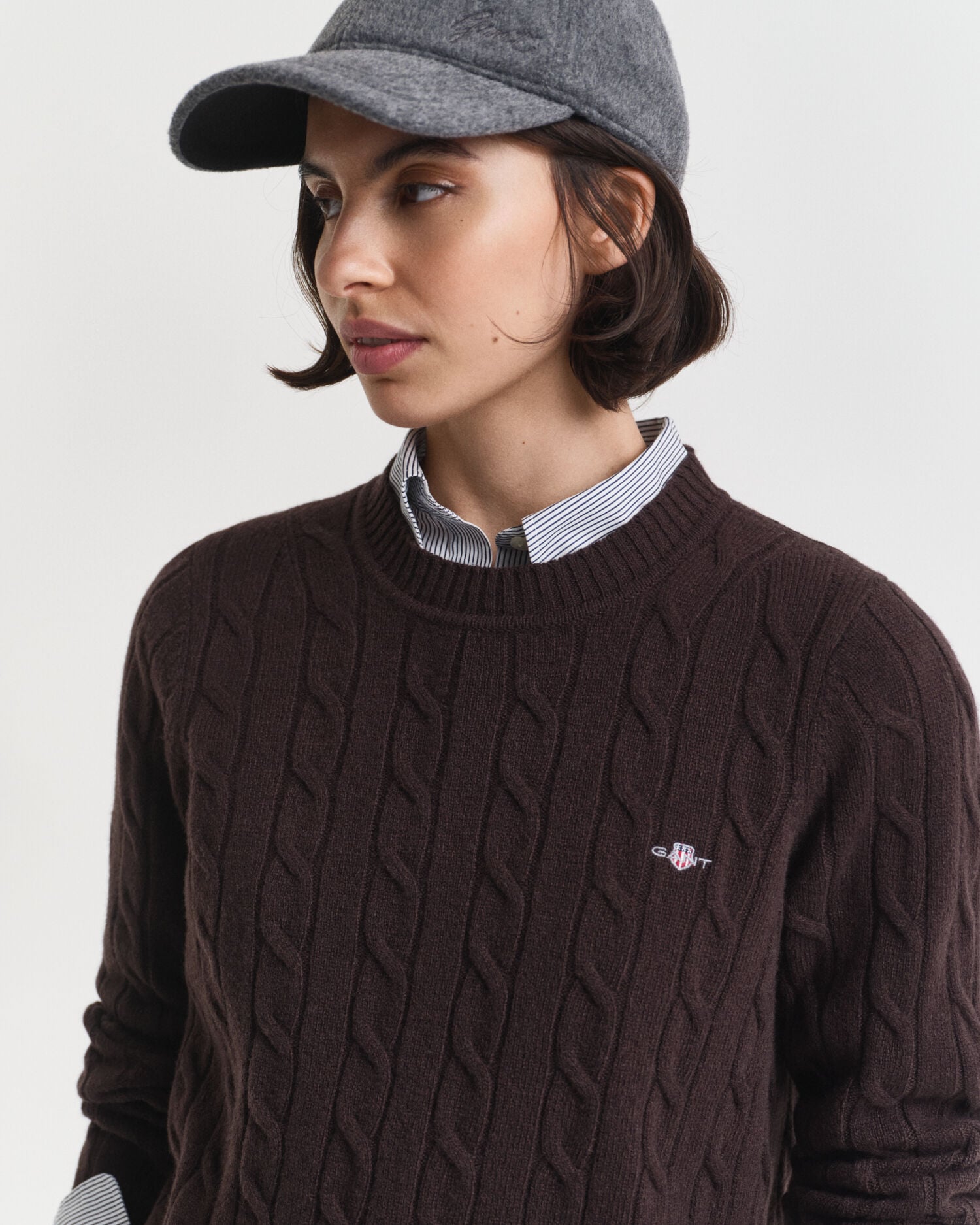 Lambswool Cable Knit Sweater
