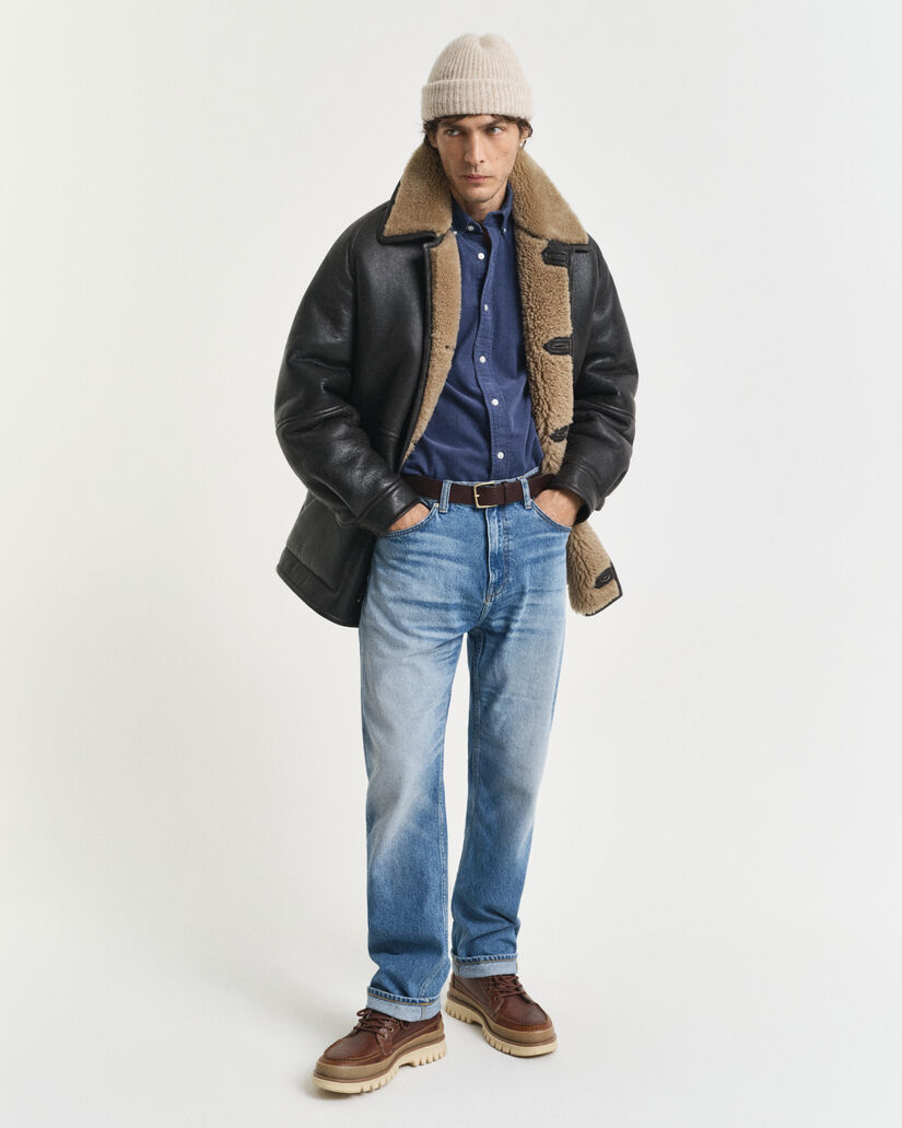 Regular Fit Cotton Corduroy Shirt