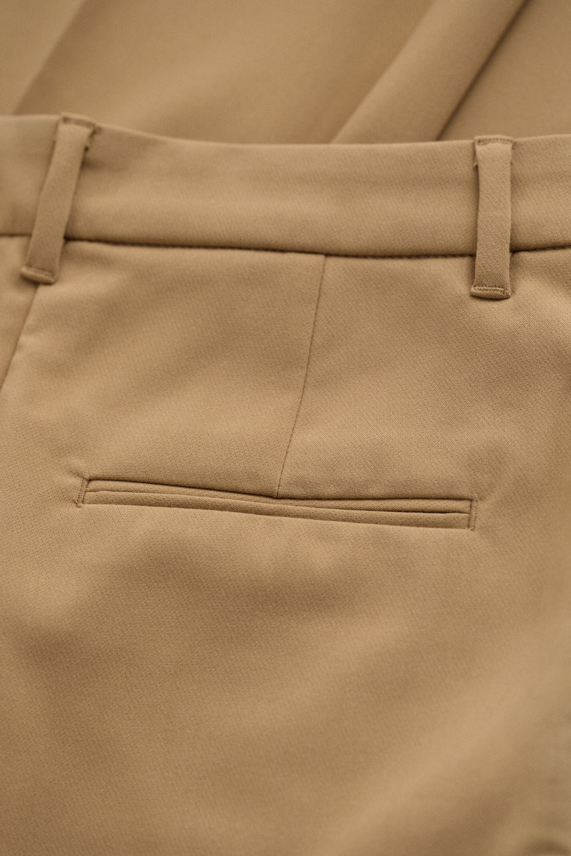 Slim Flared Slacks
