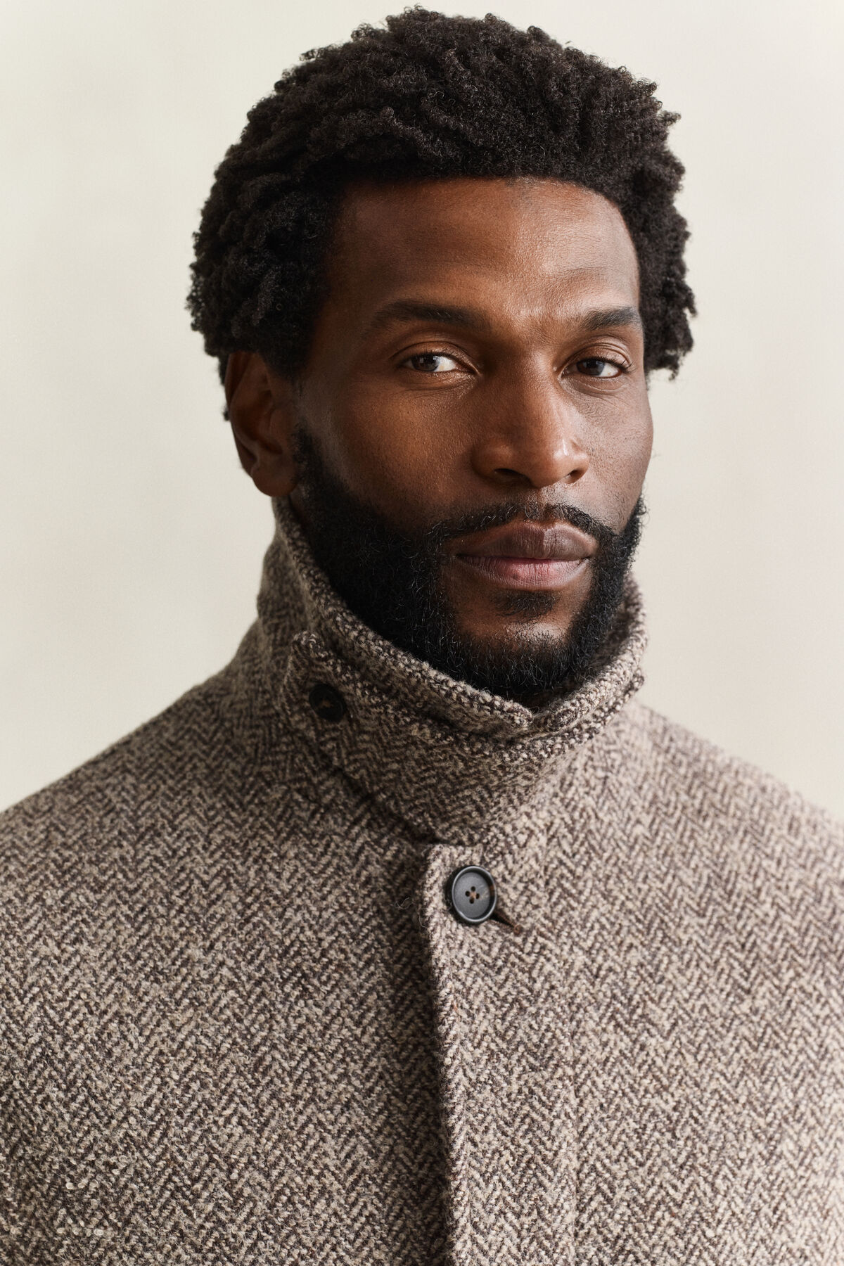 Wool Car Coat — MIST TAUPE