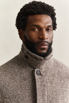 Wool Car Coat — MIST TAUPE 6
