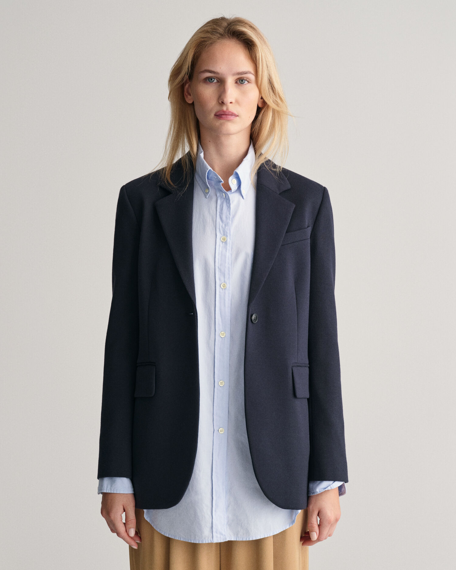 Jersey blazer cheap womens