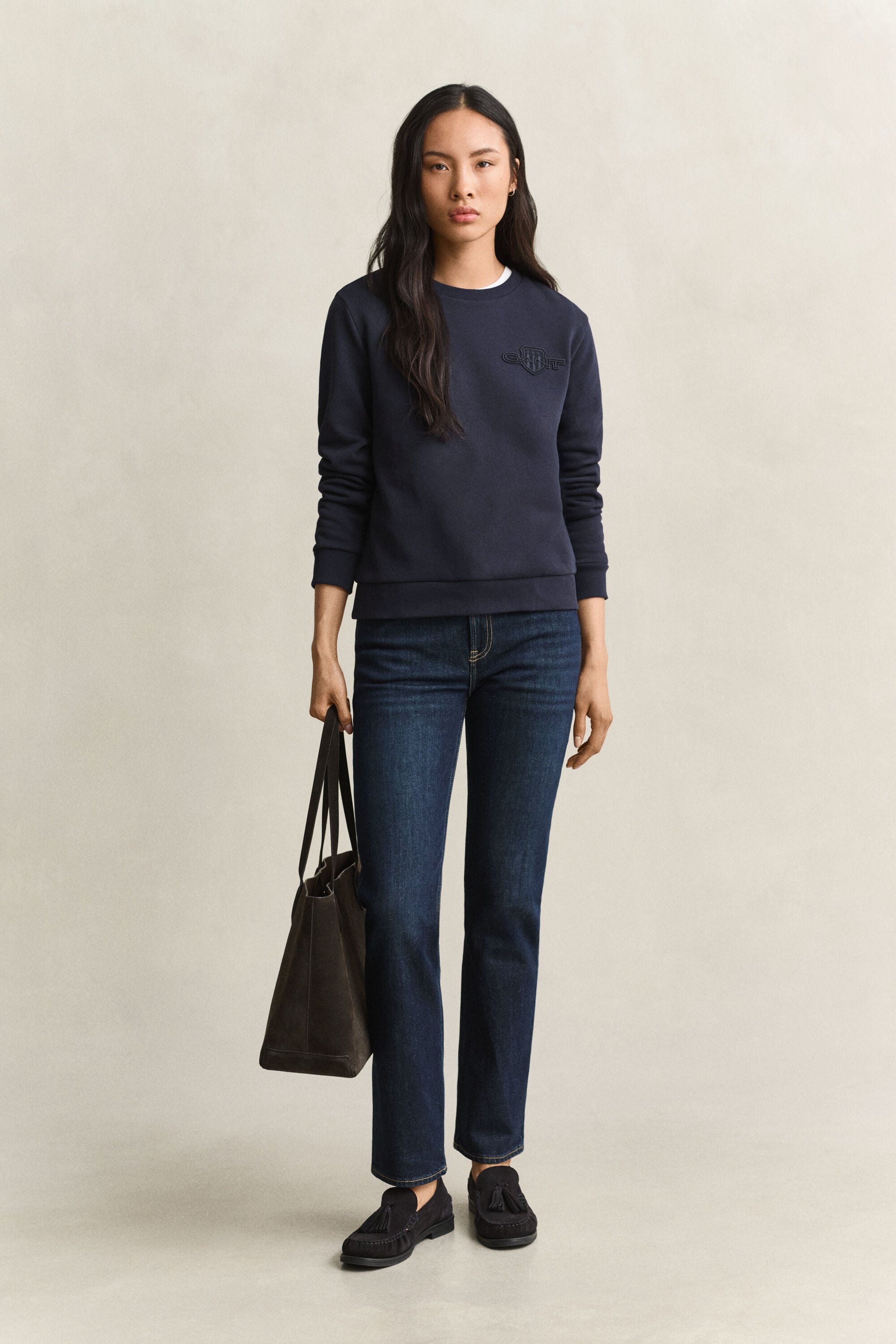 Tonal Shield Sweatshirt