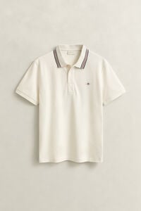 Tipped Collar Polo Shirt