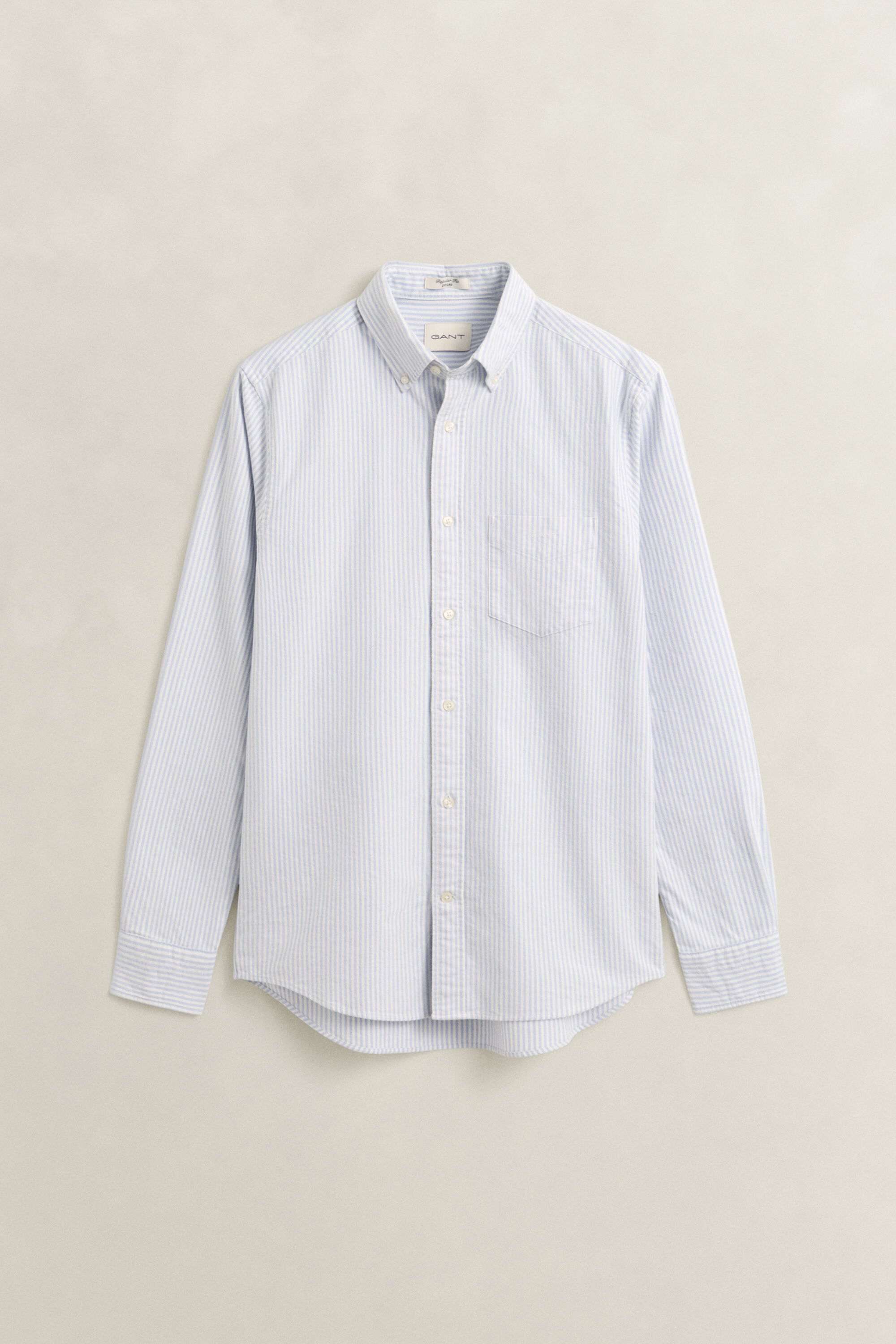 Striped Brushed Oxford Shirt