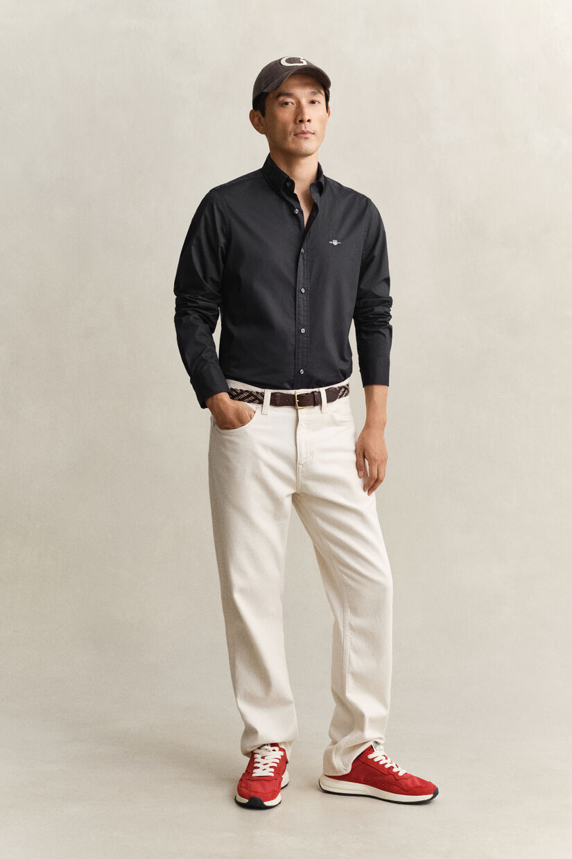 Slim Fit Classic Poplin Shirt
