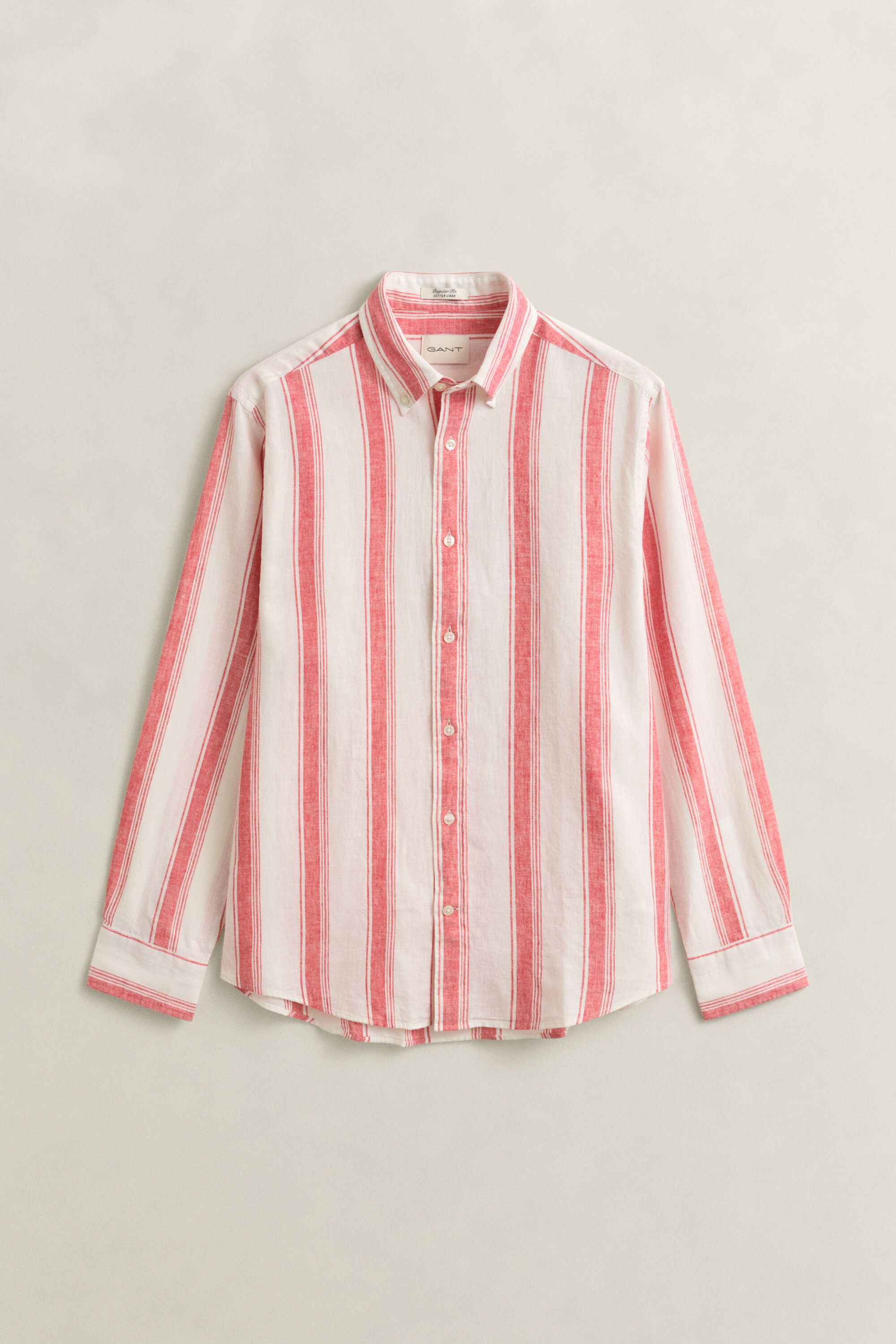 Striped Linen Blend Shirt