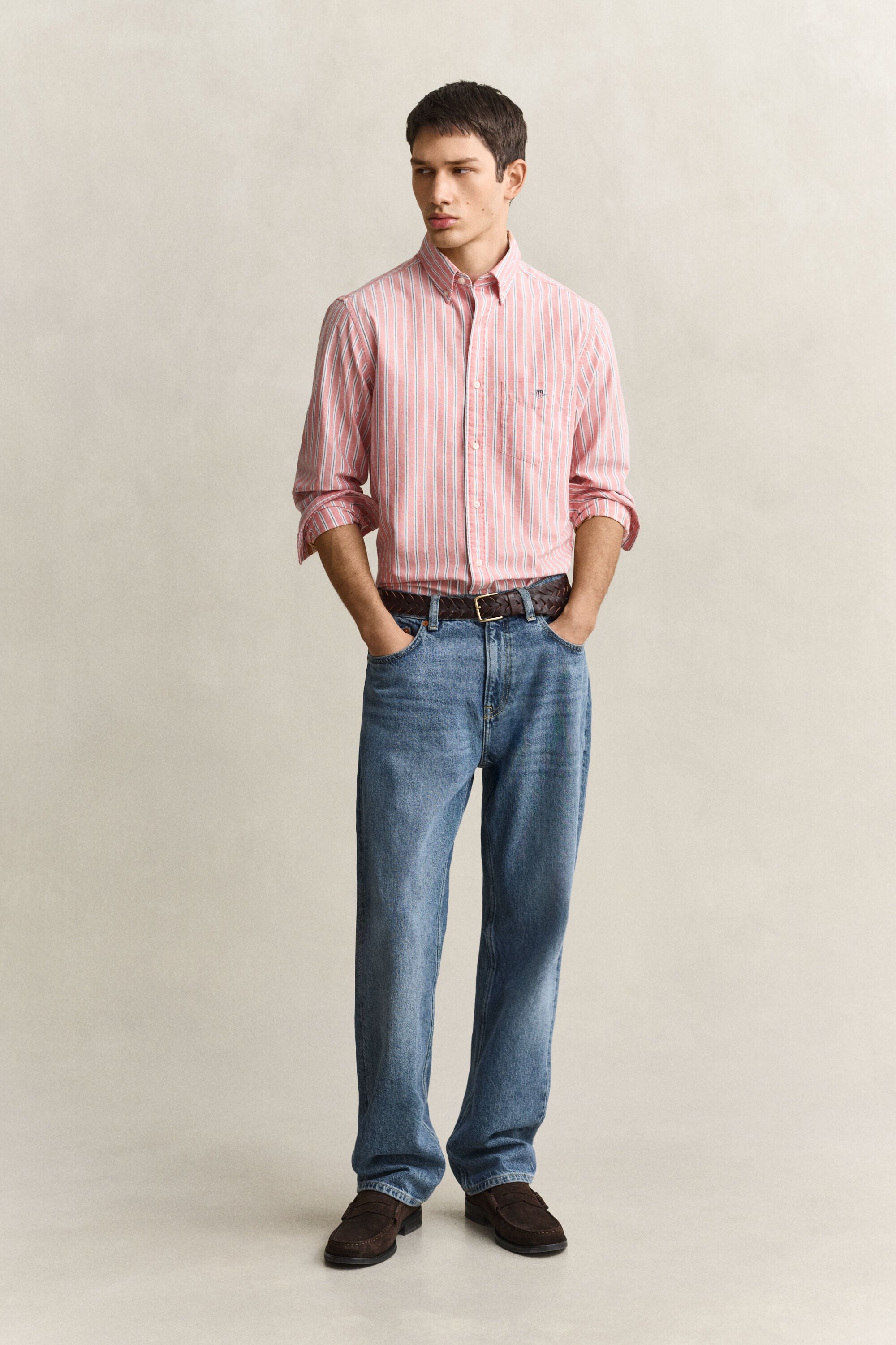 Striped Classic Oxford Shirt