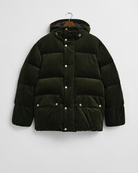 Corduroy Down Puffer Jacket