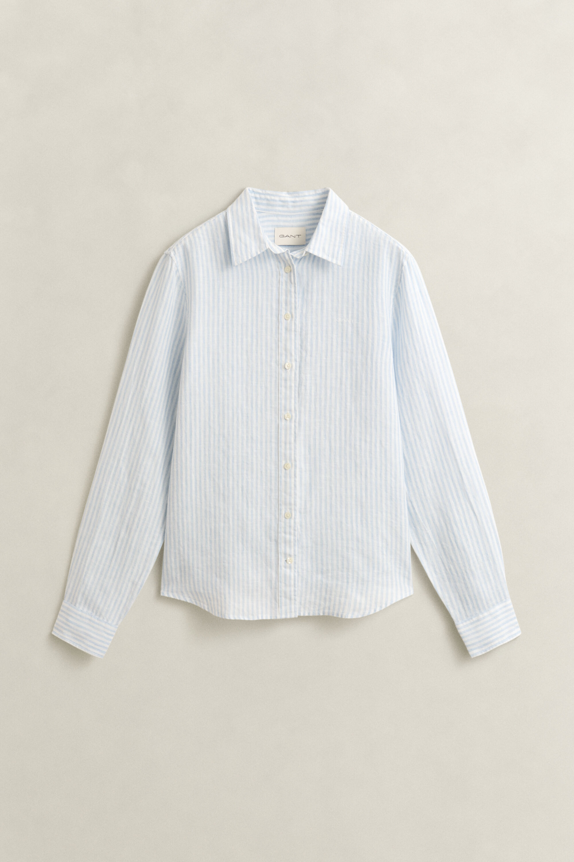 Regular Fit Striped Linen Shirt