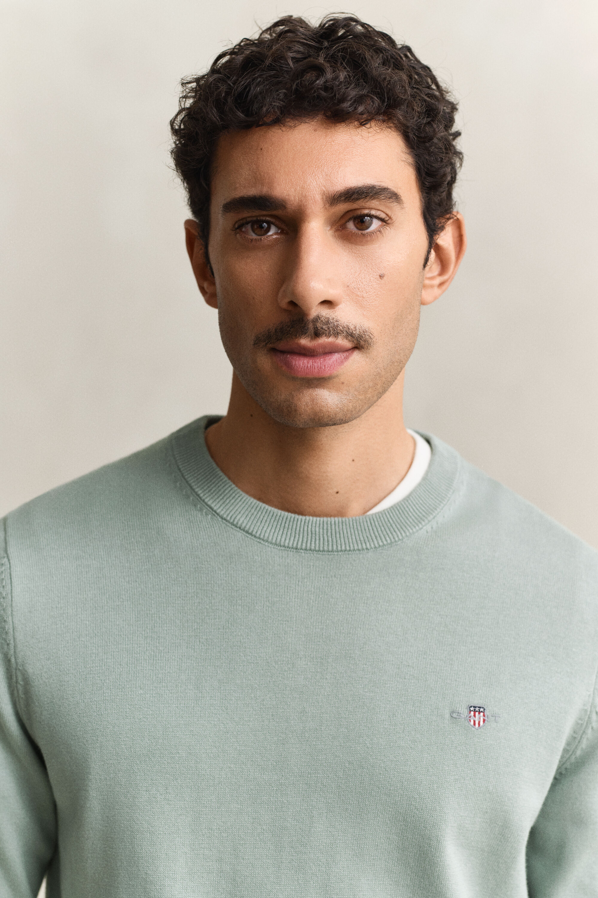 Cotton Crew Neck Sweater