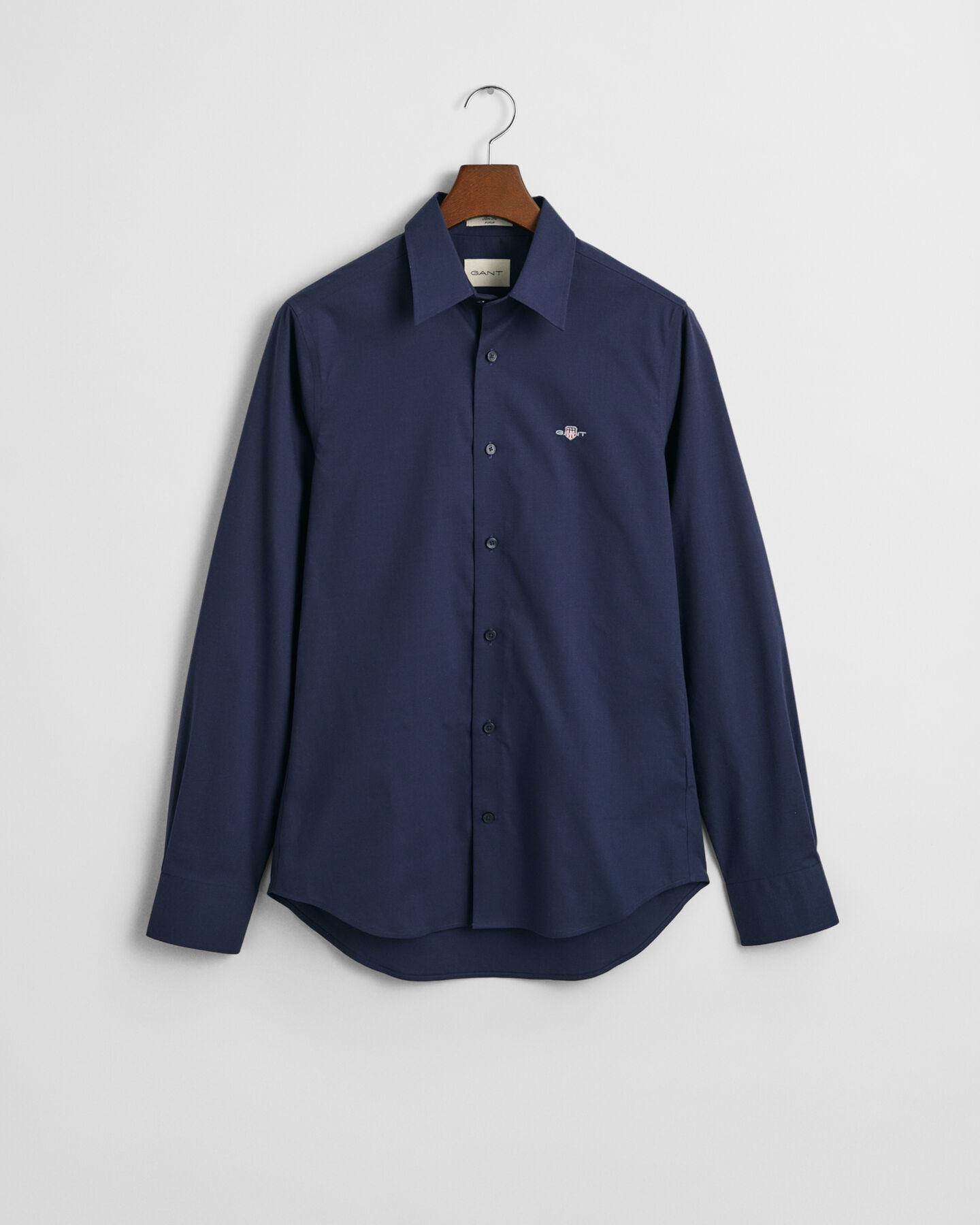 Slim Fit Stretch Poplin Shirt