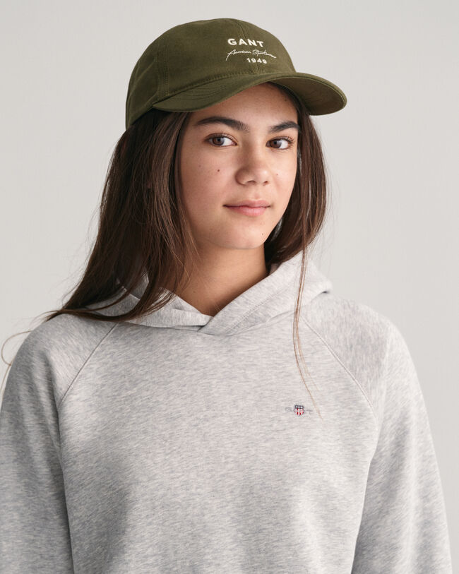 Teens Script Graphic Cotton Twill Cap
