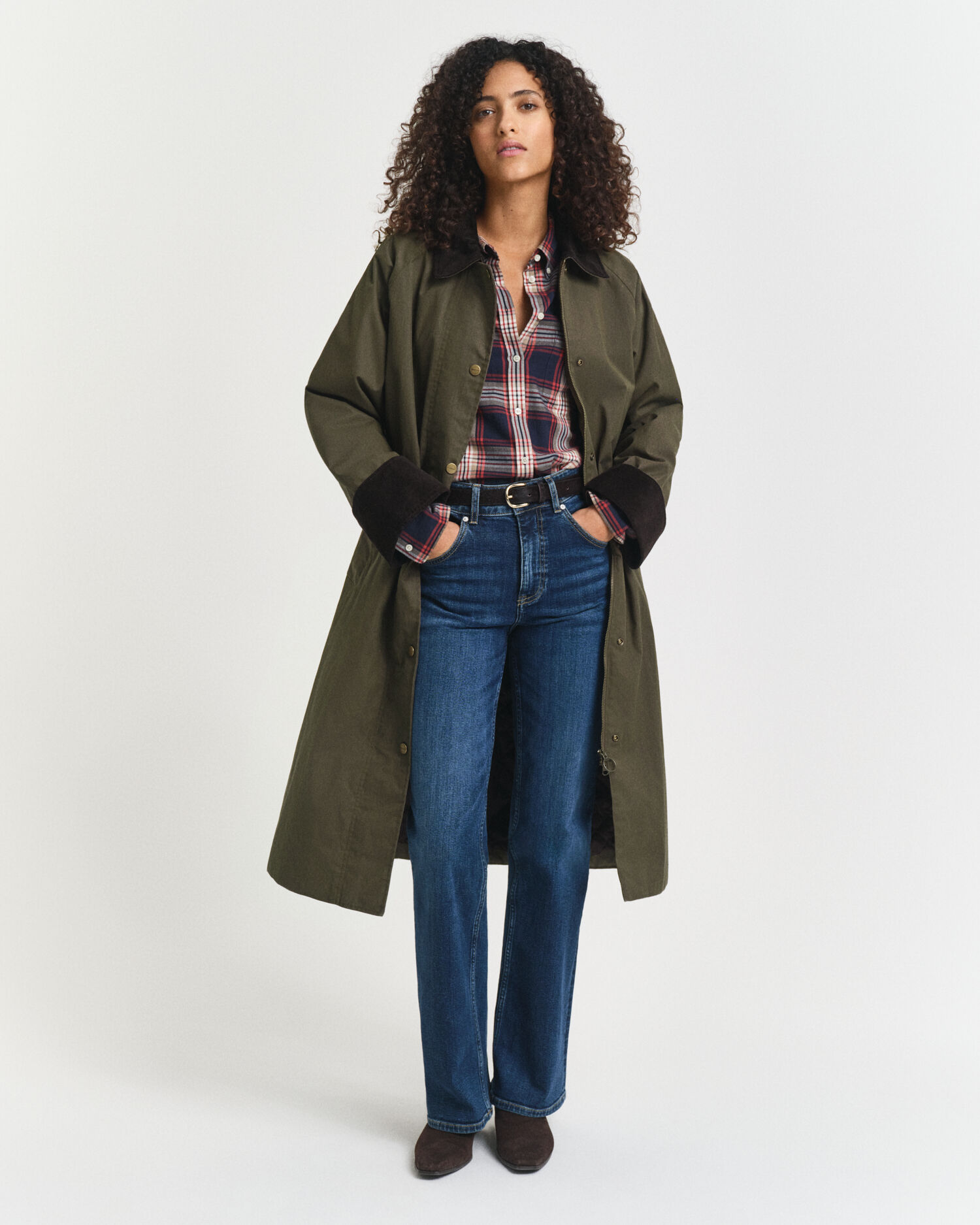 Waxed Cotton Car Coat