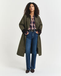 Waxed Cotton Car Coat