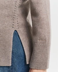 Soft Wool Cashmere Blend Turtleneck Sweater