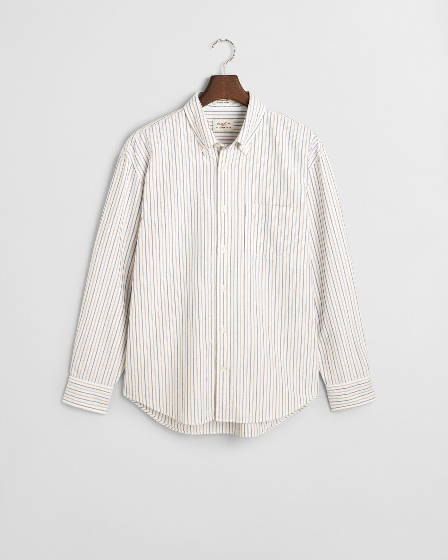 Relaxed Fit Striped Heritage Oxford Shirt