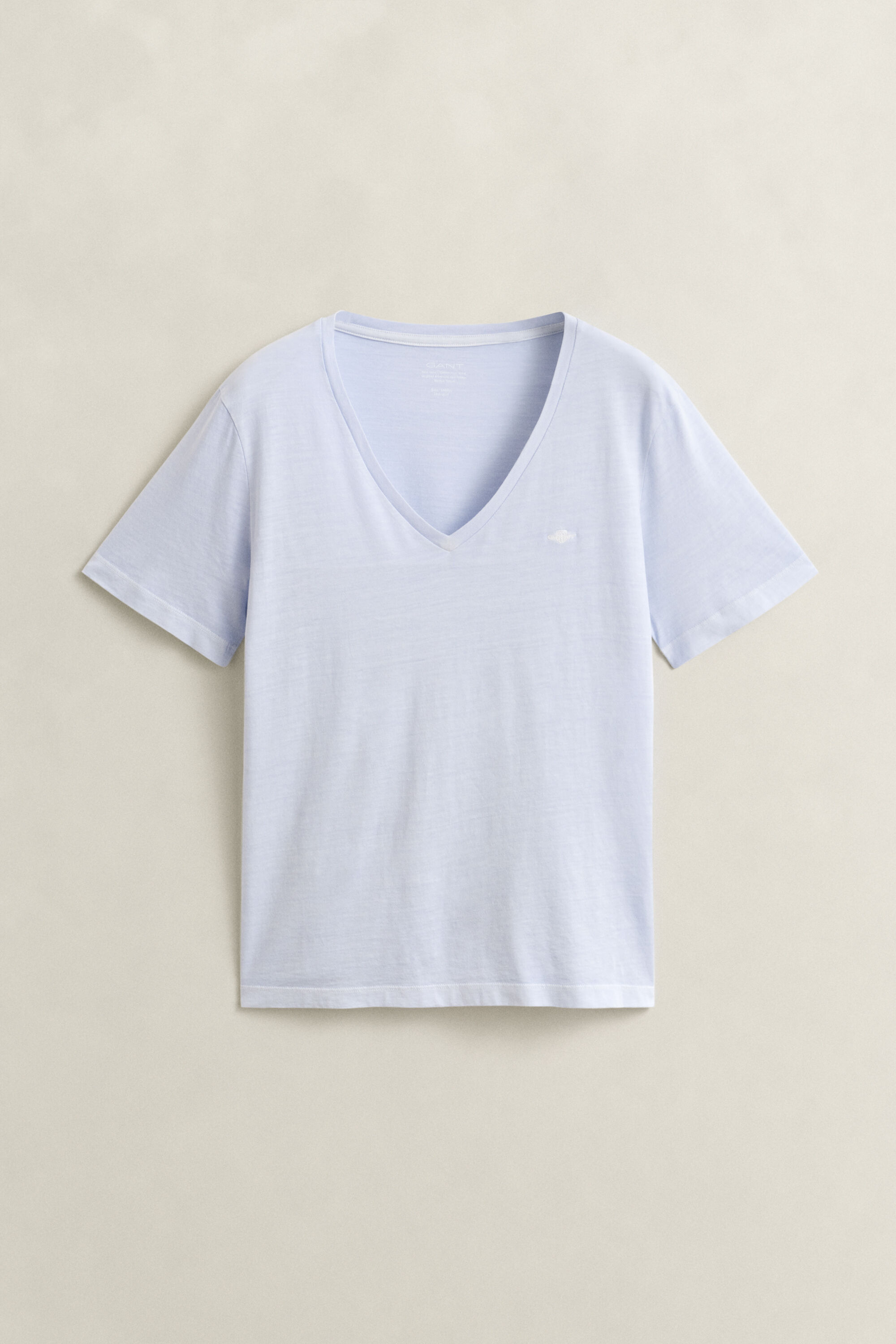 Washed Shield V-Neck T-Shirt